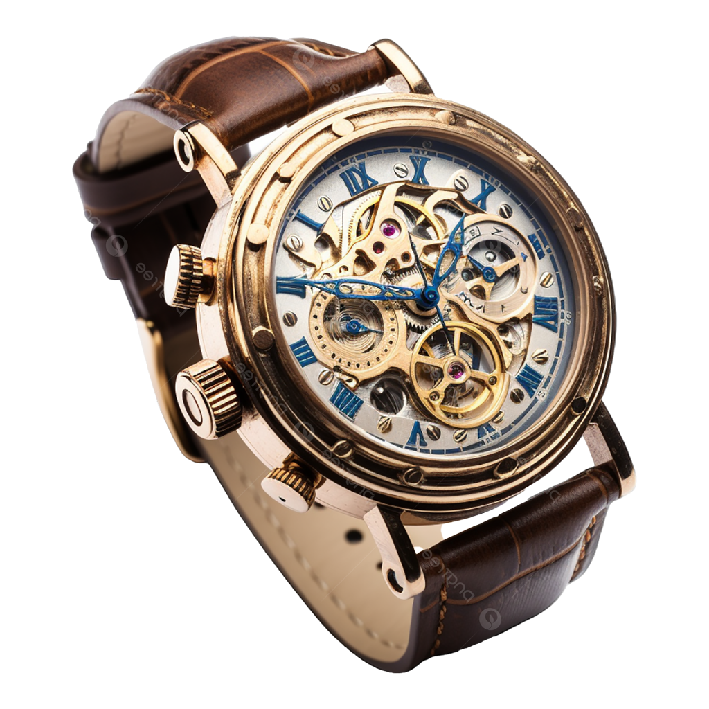 Luxury skeleton mechanical watch with rose gold case and brown leather strap representing high-value timepieces requiring comprehensive jewelry insurance protection