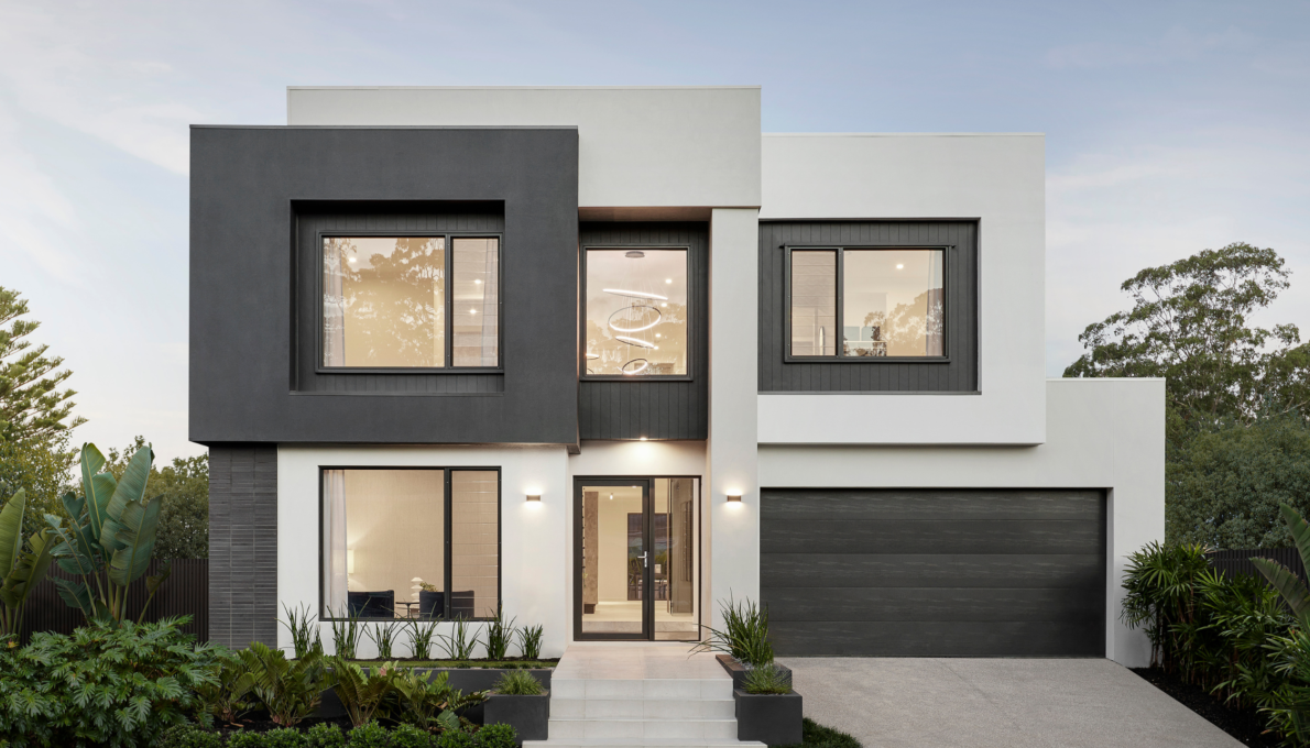 Modern contemporary home with comprehensive insurance coverage