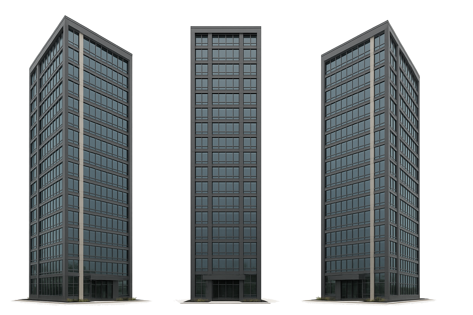 Modern commercial office towers representing comprehensive commercial property insurance coverage and protection