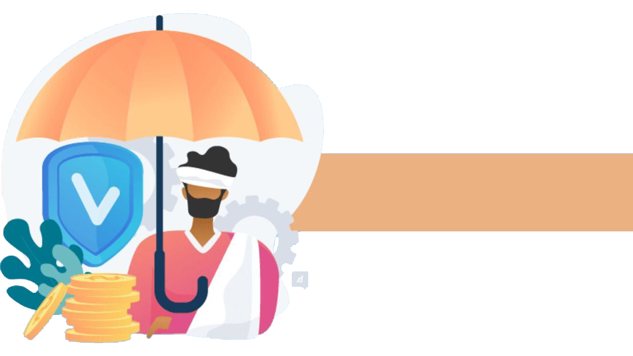 Workers compensation insurance protection illustration showing comprehensive coverage and financial security for employees and employers